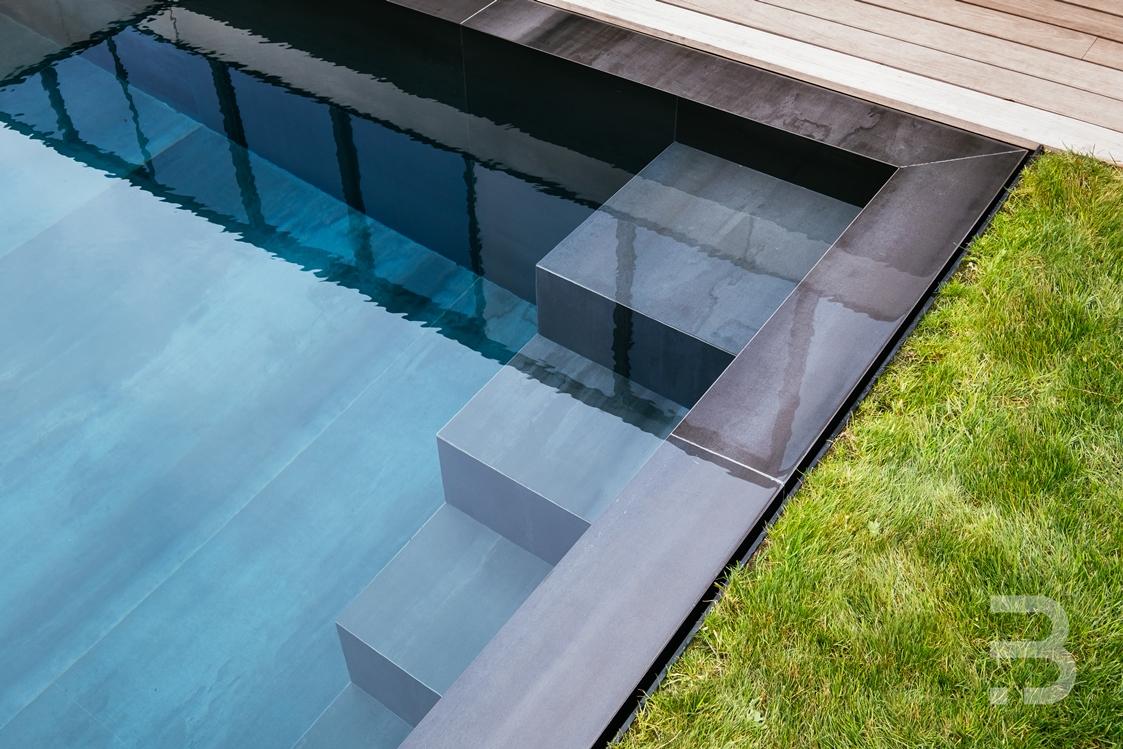 Afbeelding project Bouwkundig overloopzwembad | Govaert & Vanhoutte | XXXL-tegels